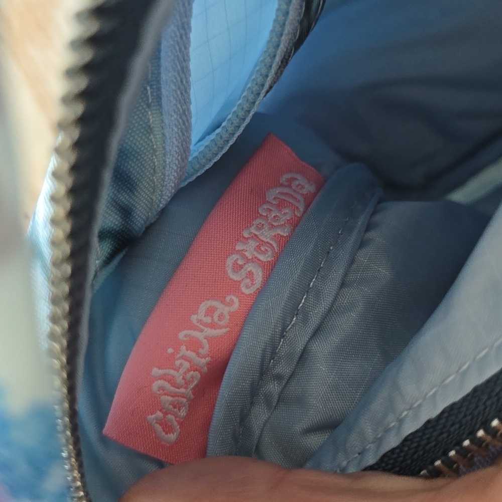 BAGGU Collina Strada's Blue Thorn Cargo Shoulder Bag - Picture 11 of 13